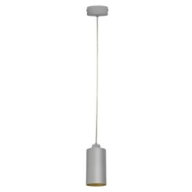 DL350064  Eos 20 P, 20W Silver & Gold LED Pendant Spotlight 1480lm 10° 2700K IP20